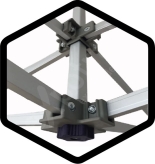 Pieces de connexion structure ch&acirc;ssis barnum