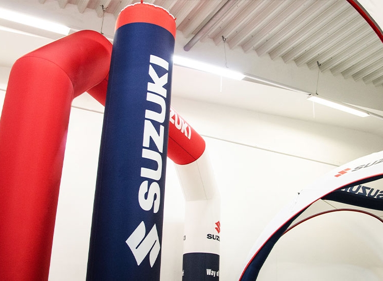TUBE gonflable SUZUKI expoair