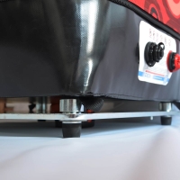 Lest acier carre arche totem tube gonflable