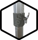 Bague r&eacute;glage hauteur abri barnums