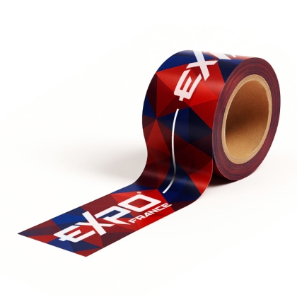 Rubalise ruban balisage personnalisable EXPO FRANCE