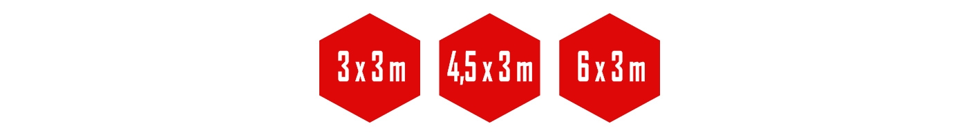 Tailles disponibles tente pliante alu EXPERT