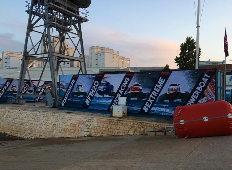 Couvre container personnalisable Expo France