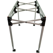 Table pliante ALU PRO vue c&ocirc;te EXPO France