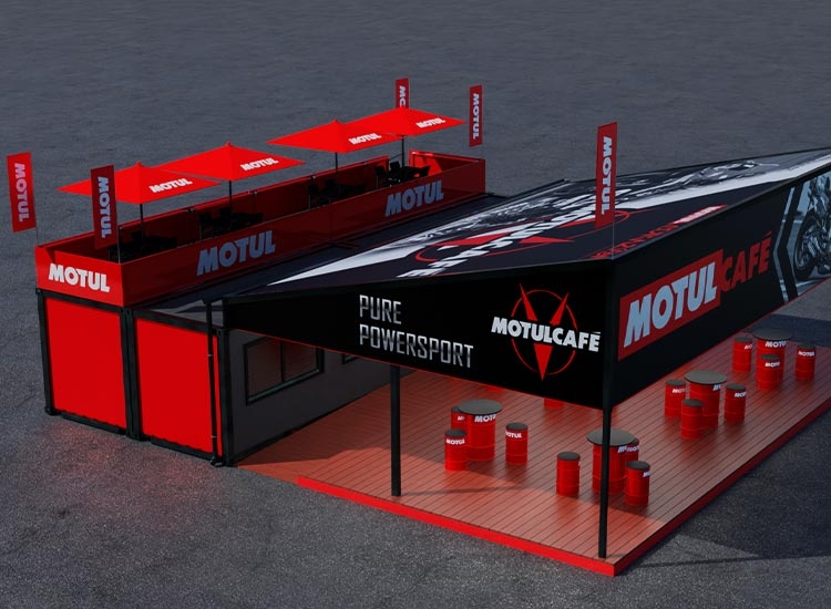 Visuel 3D am&eacute;nagement espace caf&eacute; Motul