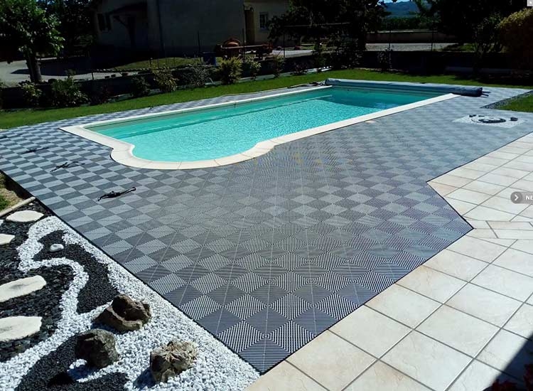 Dalles de sol piscine terrasse Expofrance
