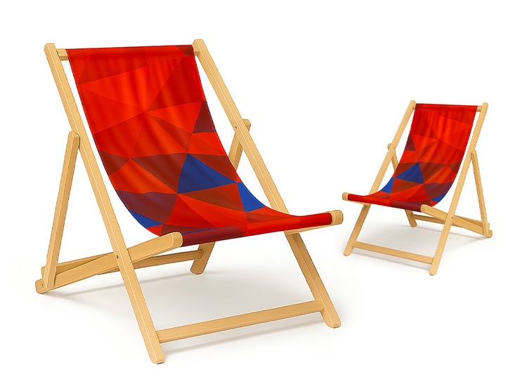 Transat chaise longue personnalisable Expo France