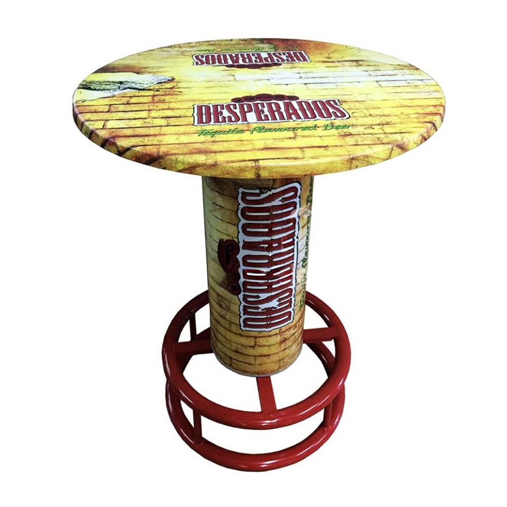 Table mange debout desperados expo france