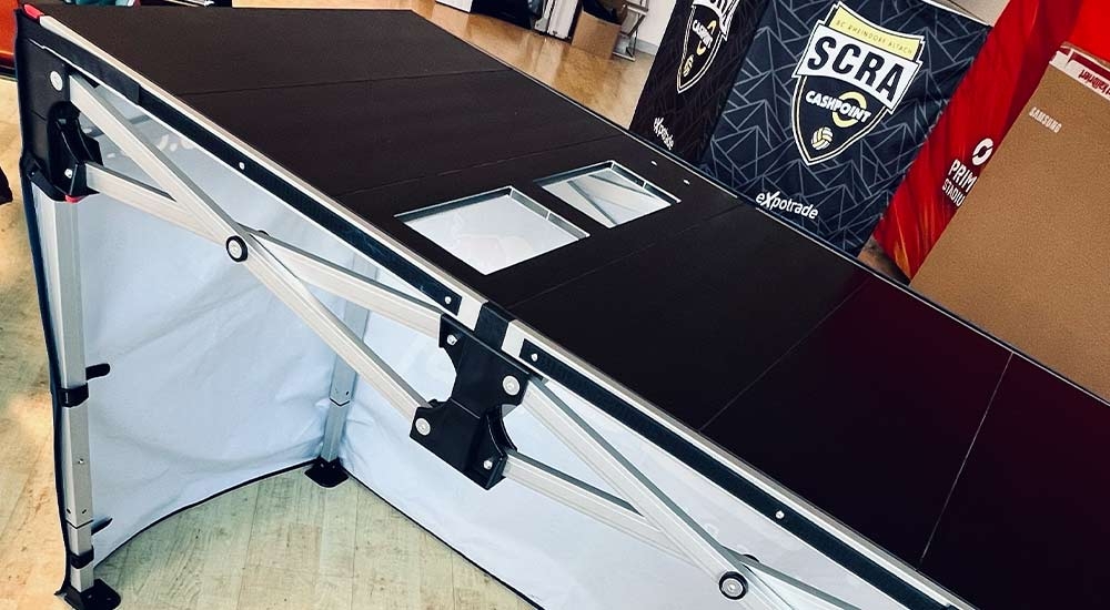 Table travail pliante aluminium Expotable