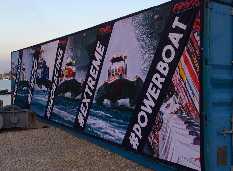 Housse container personnalisable Expo France